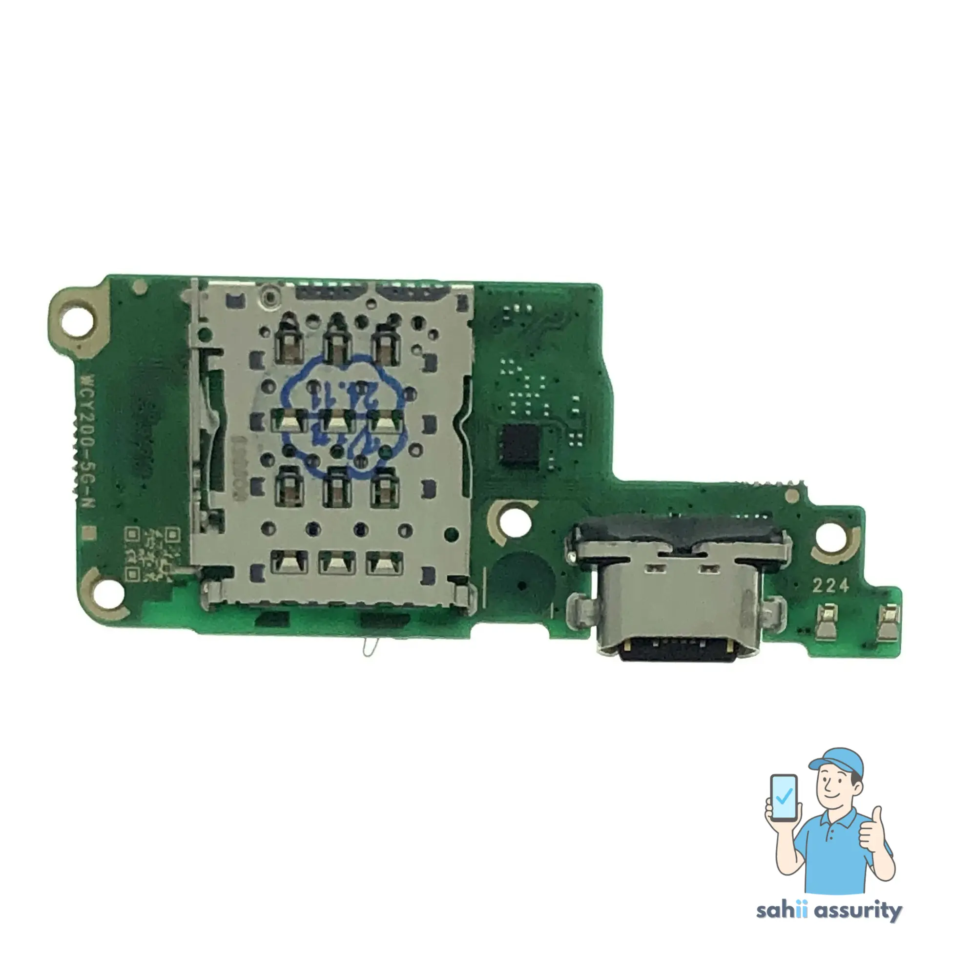 Charging Connector Flex / PCB Board for Vivo V30e thumbnail